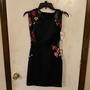 This is the black embroidered eveningwear brought at Macy’s never wore